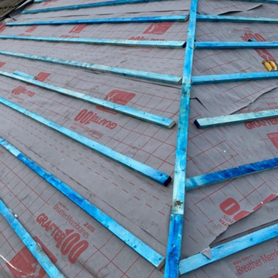 Grafter Breather Membrane - Housewrap / Roof Underlay with Pre Fitted ...