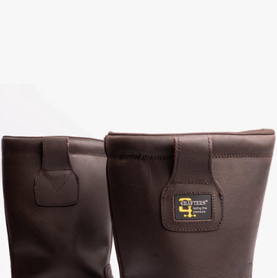 Grafters Grafters KNOX Mens Rigger Safety Boots Oily Brown - uk-size-13 ...
