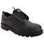 Grafters Mens Contractor 4 Eye Safety Shoes Black (9 UK)