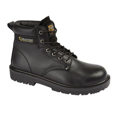 grafters-mens-leather-safety-boots-black-6-uk-diy-at-b-q