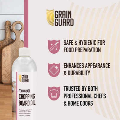 Grain Guard Food Grade Chopping Board Oil - 500ml