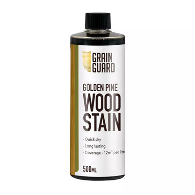 Grain Guard Water Based Wood Stain - Golden Pine - 500ml