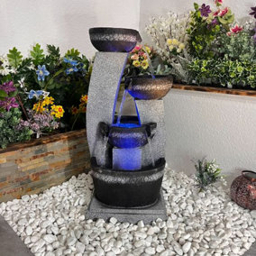 Grand Athena Mains Power Water Feature With Cover
