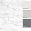 Grand Marble Mural in White and Grey (350cm x 240cm)