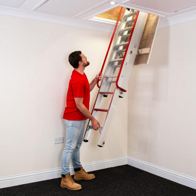Grand Sliding Aluminium Loft Ladder - 3