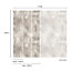 Grandeco Abstract Texture3 lane repeatable Textured Mural, Neutral, 2.8 x 1.59m