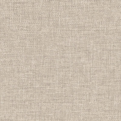 Grandeco Adana Calico Fabric Textured Wallpaper, Beige