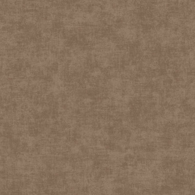 Grandeco Alba Plaster Plain Textured Wallpaper, Brown