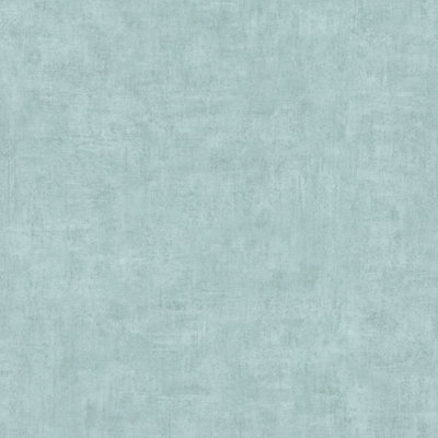 Grandeco Annabella Distressed Plaster Textured Wallpaper, Aqua