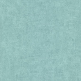 Grandeco Annabella Distressed Plaster Textured Wallpaper, Teal