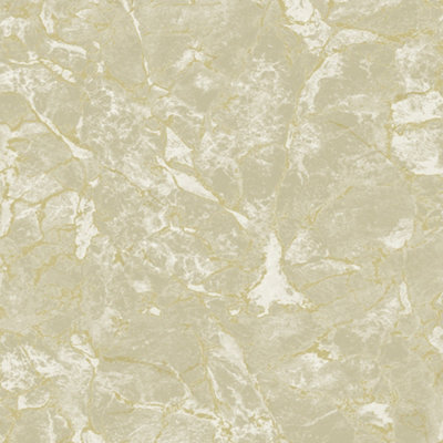 Grandeco Astoria Liquid Marble Textured Wallpaper, Cream