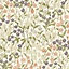 Grandeco Bluebell Wood Floral Leaf Textured Wallpaper,  Neutral