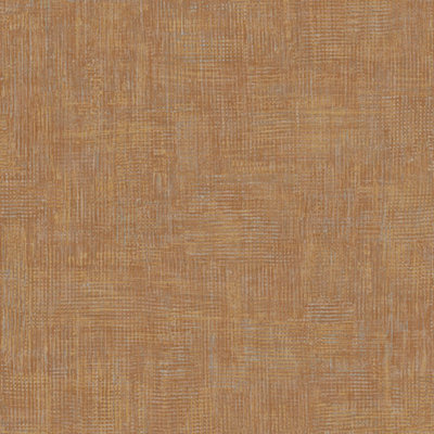 Grandeco Boutique Collection Altink Plain Copper Metallic Textured Emboss Wallpaper