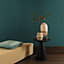 Grandeco Boutique Collection Organic Feather Embossed Wallpaper, Teal