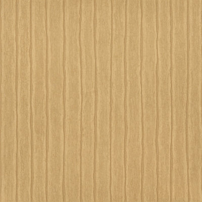 Grandeco Boutique Kalema Fabric Stripe  Luxury Embossed Wallpaper, Mustard