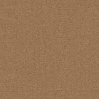 Grandeco Boutique Mini Twill Woven Texture Fabric Effect PVC-free Eco Wallpaper, Brown