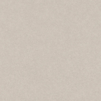 Grandeco Boutique Mini Twill Woven Texture Fabric Effect PVC-free Eco Wallpaper, Grey