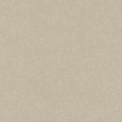 Grandeco Boutique Mini Twill Woven Texture Fabric Effect PVC-free Eco Wallpaper, Taupe