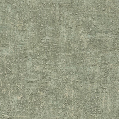 Grandeco Boutique Norite Deep Natural Texture Embossed Wallpaper, Green