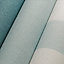 Grandeco Boutique Pure & Protect Cirrus Woven Linen Textured Antibacterial Wallpaper, Aqua