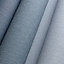 Grandeco Boutique Pure & Protect Cirrus Woven Linen Textured Antibacterial Wallpaper, Denim Blue