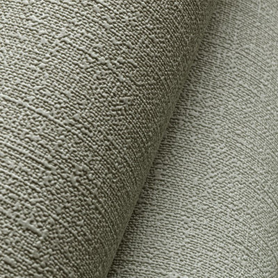 Grandeco Boutique Pure & Protect Cirrus Woven Linen Textured Antibacterial Wallpaper, Sage Green
