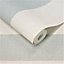 Grandeco Boutique Pure & Protect Stratus Stripe Linen Textured Antibacterial Wallpaper, Aqua