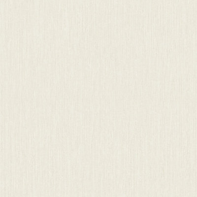 Grandeco Boutique Rays Grasscloth Effect PVC-free Eco Wallpaper, White
