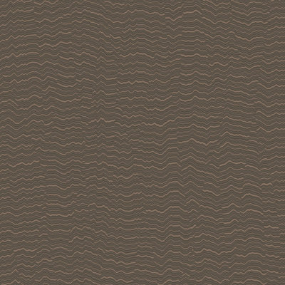 Grandeco Boutique Yoro Sand Dune Wave Luxury Weight Embossed Metallic, Brown
