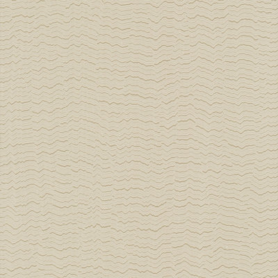 Grandeco Boutique Yoro Sand Dune Wave Luxury Weight Embossed Metallic Wallpaper, Taupe Gold
