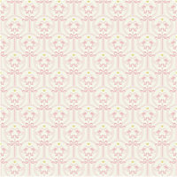 Grandeco Cameo Love Birds Nursery Textured Wallpaper, Pink
