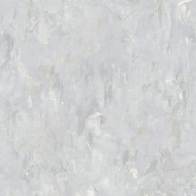 Grandeco Camilla Plain Oil Painting Textured Wallpaper, Chalky Matt Grey