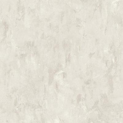 Grandeco Camilla Plain Oil Painting Textured Wallpaper, Chalky Matt Neutral