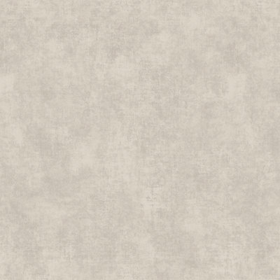 Grandeco Capri Distressed Italian Plaster Wallpaper, Deep Taupe Beige