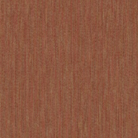 Grandeco Claus Plain Woven Grasscloth Textured Wallpaper, Red