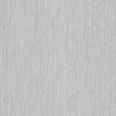 Grandeco Concerto Grasscloth Textured  Wallpaper, Neutral Grey