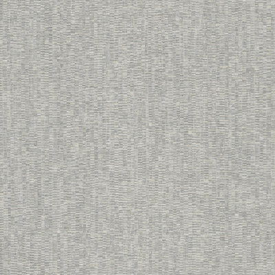 Grandeco Cordy Plain Woven Fabric Effect Textured Wallpaper, Grey