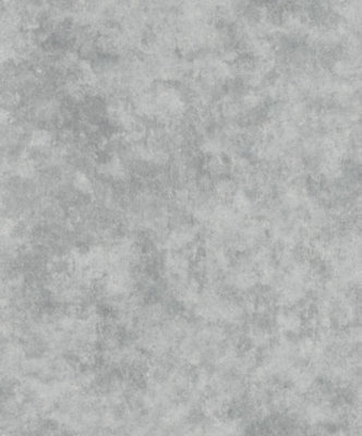 Grandeco Crushed Velvet Grey Wallpaper 163001