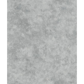 Grandeco Crushed Velvet Grey Wallpaper 163001