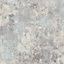 Grandeco Distressed Rustic Industrial Concrete Effect Textured Wallpaper, Grey