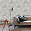 Grandeco Distressed Rustic Industrial Concrete Effect Textured Wallpaper, Grey