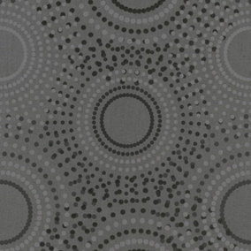 Grandeco Elune Circle Pattern Dots Textured Non Woven Wallpaper EN3003