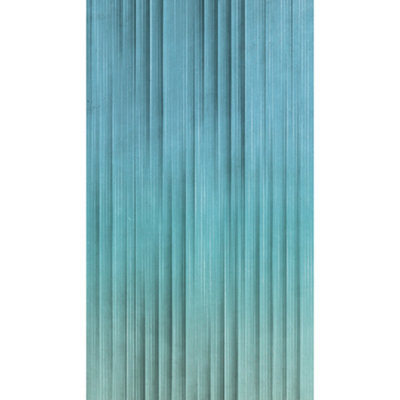 Grandeco Flashy Concrete Blue Ombre 3 lane repeatable Textured Mural, 2.8 x 1.59m