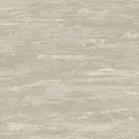 Grandeco Kaleidoscope Concrete Plaster Effect Textured Wallpaper, Neutral Gold