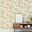 Grandeco Katsu Trail Floral Blown Wallpaper, Blush