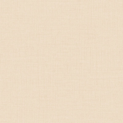 Grandeco Linen Nursery Textured Plain Wallpaper, Blush