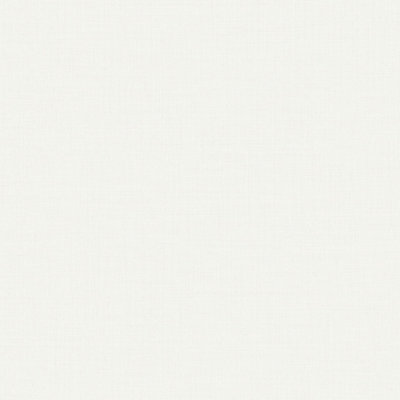 Grandeco Linen Nursery Textured Plain Wallpaper, Cream