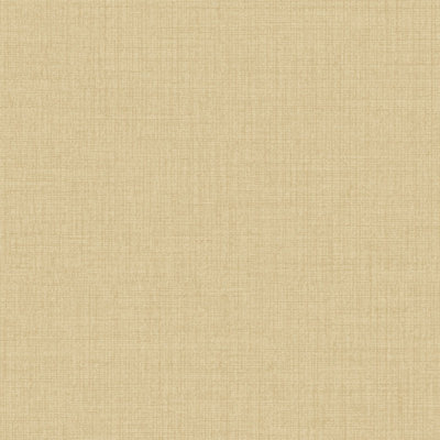 Grandeco Linen Nursery Textured Plain Wallpaper, Ochre