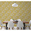 Grandeco MY2001 Myriad Palm Springs Yellow Wallpaper MY2001