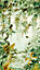 Grandeco Naive Watercolour Jungle Green Repeatable Wallpaper Mural 159 x 280cm